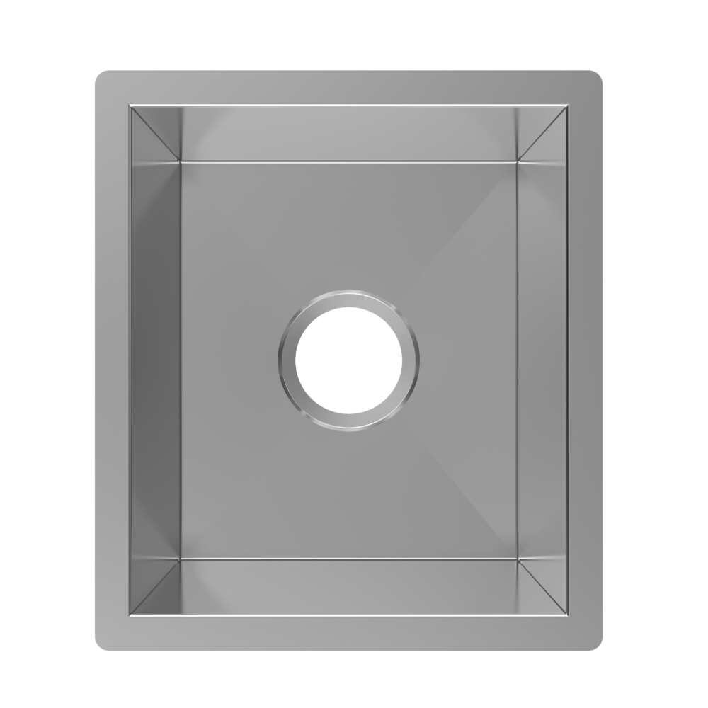 Hand Made Stainless Sink 16" x 14" R0